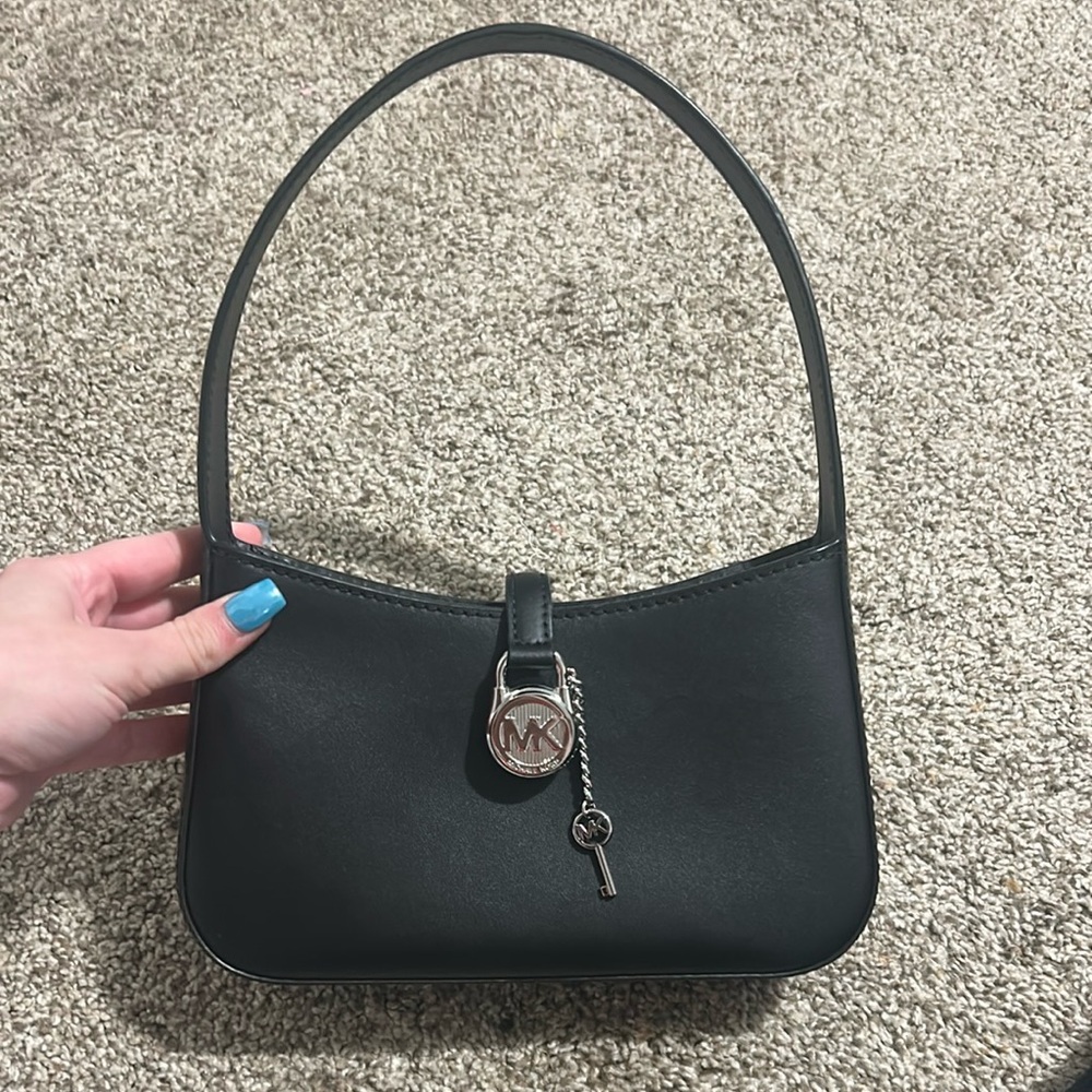 Michael Kors Lyra black shoulder bag